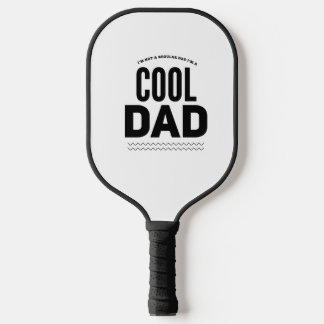 Cool dad regular dad funny fathers day pickleball paddle