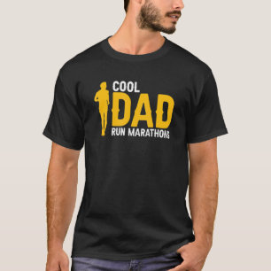 Cool DAD Run Marathons Awesome Runner For DADS Pre T-Shirt