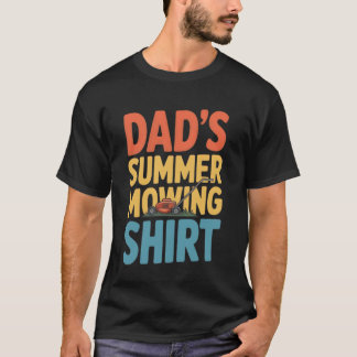 Cool Dad Summer Mowing Lawn Care Father Gardener Y T-Shirt