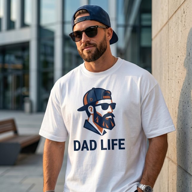 Cool Dad with Cap Sunglasses T-Shirt (Creator Uploaded)