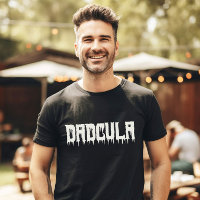 Cool DADCULA Drippy Script Fun Dad's Halloween