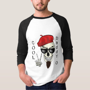 Cool Daddy - O Beatnik Skull T-Shirt