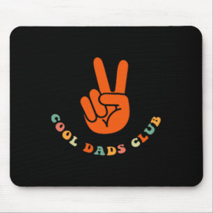 Cool Dads Club 2 Sided Funny Fathers Day  Mouse Mat