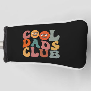 Cool Dads Club Dad Father's Day Retro Groovy Golf Head Cover