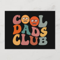 Cool Dads Club Dad Father's Day Retro Groovy