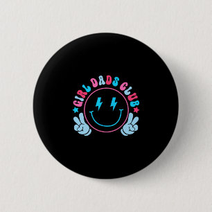 Cool Dads Club Father's Day From Daughter Son Funn 6 Cm Round Badge