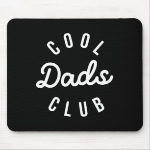 Cool Dads Club Funny Dad Fathers Day Family Matchi Mouse Mat