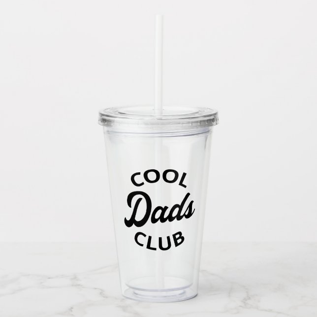 Cool Dads Club I Acrylic Tumbler (Front)