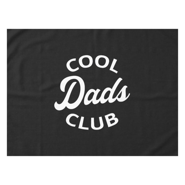 Cool Dads Club I Tablecloth (Front (Horizontal))