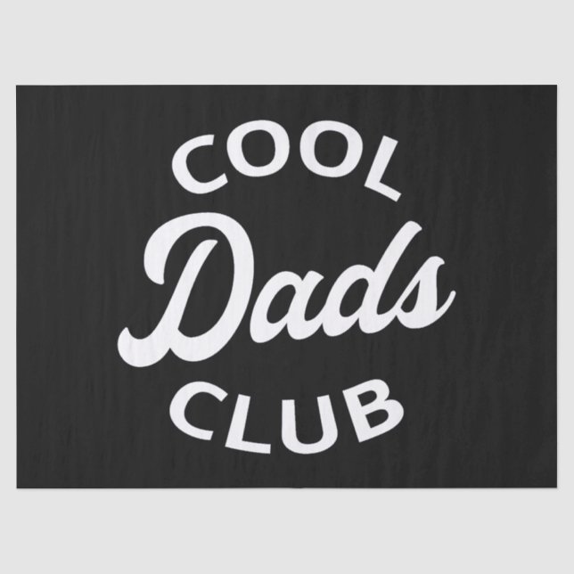 Cool Dads Club I Tissue Paper (Front)