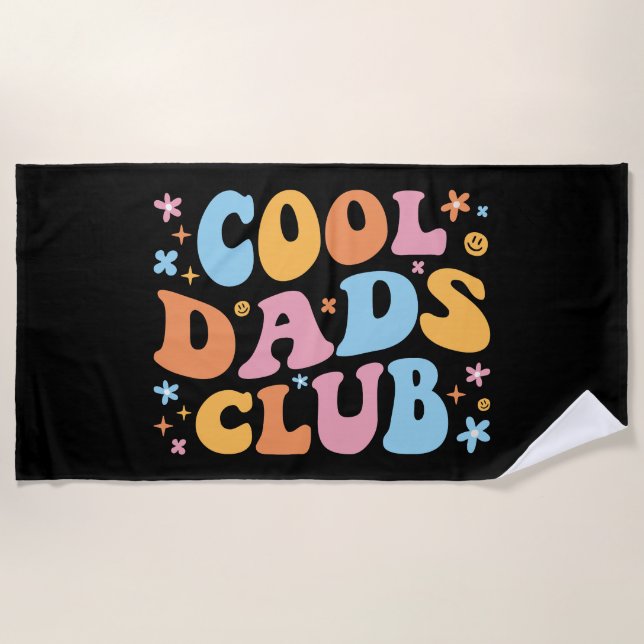 Cool Dads Club III Beach Towel (Front)