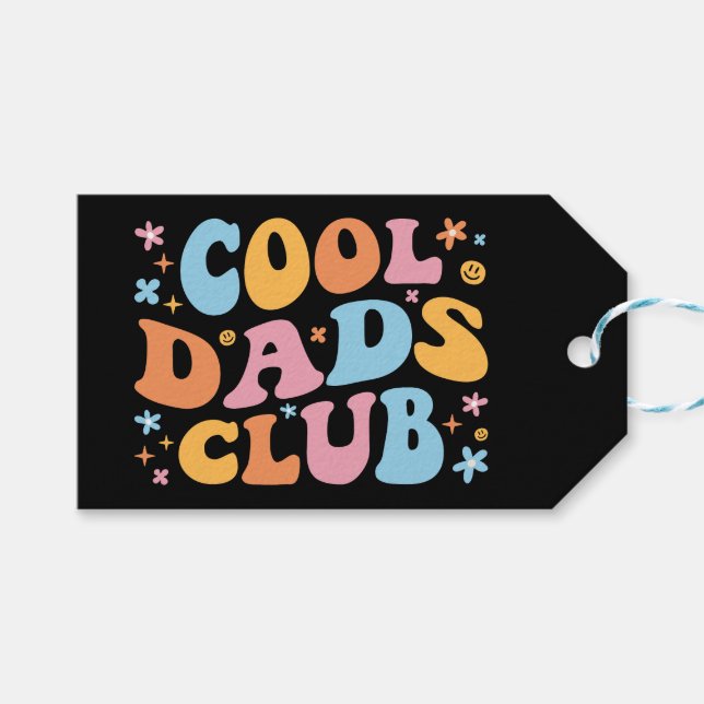 Cool Dads Club III Gift Tags (Front (Horizontal))