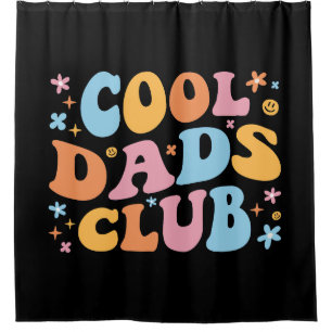 Cool Dads Club III Shower Curtain