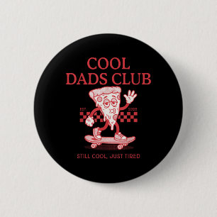 Cool Dads Club Retro Fatherhood Est 2026 New Dad 6 Cm Round Badge
