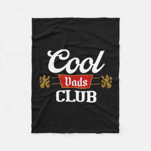 Cool Dads Club Shirt Father's Day From Daughter So Fleece Blanket