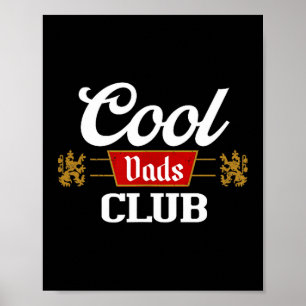 Cool Dads Club Shirt Father's Day From Daughter So Poster