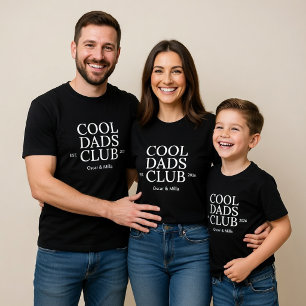 Cool Dads Club Shirt Personalised Dad Custom