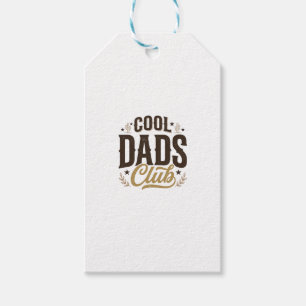 Cool Dads Club Vintage Dad Shirt Design_1 Gift Tags