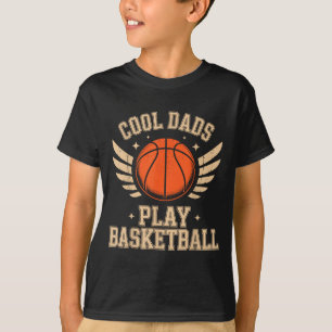 Cool Dads Play Basketball Artwork T-Shirt