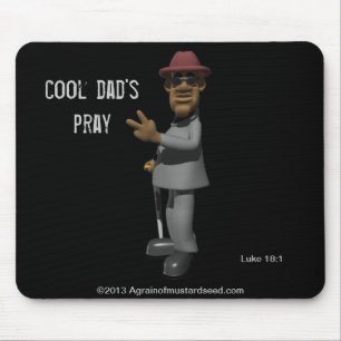Cool Dad's Pray Father's Day Mouse Mat