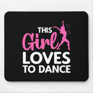 Cool Dance For Women Girls Hip Hop Dancing Breakda Mouse Mat