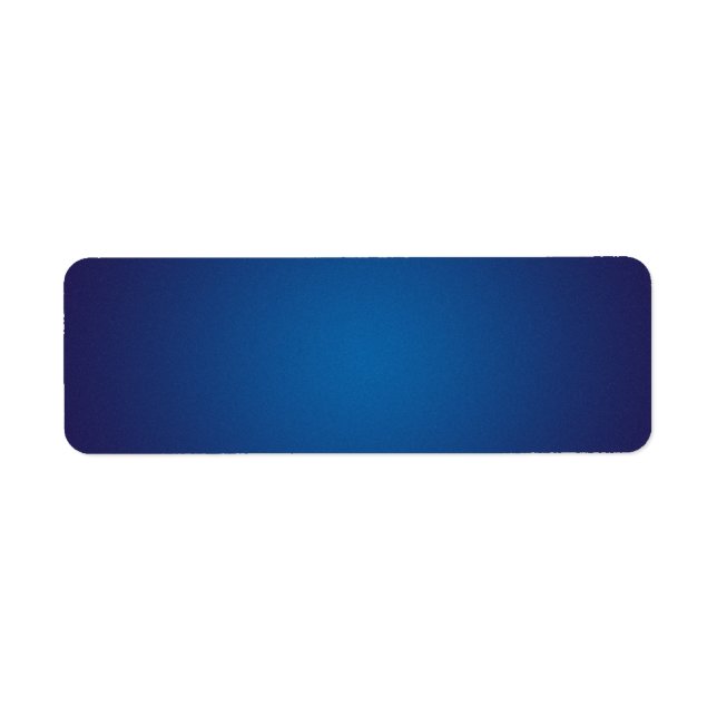 Cool Deep Blue Grainy Vignette (Front)