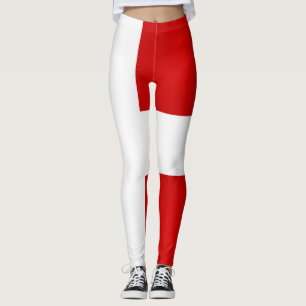Cool Denmark Flag Fashion Leggings