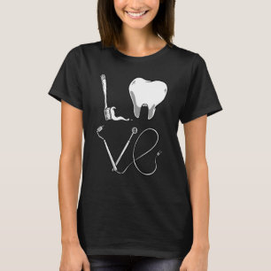 Cool Dental Hygienist Men Women Tooth Dental Assis T-Shirt