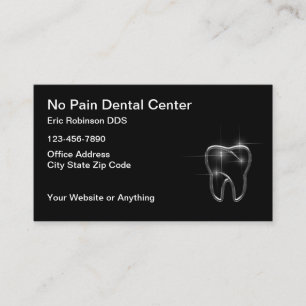 Cool Dentist Office Business Cards Design