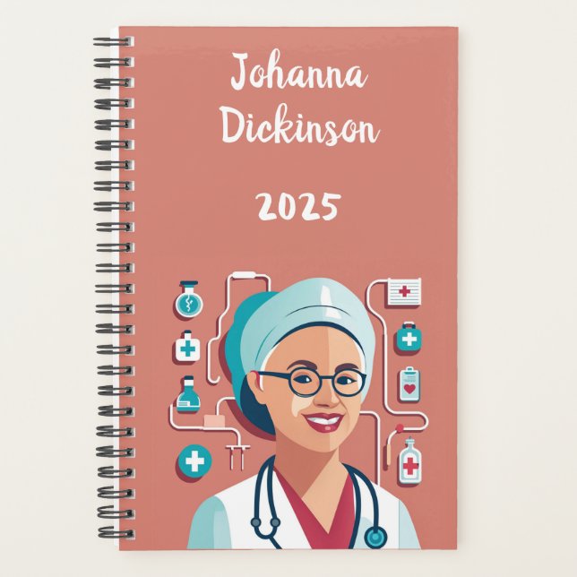cool design for nurses planner (Front)