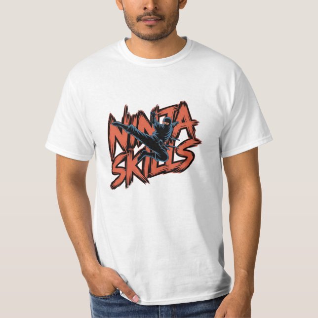 Cool Designs for Ninja Fans T-Shirt (Front)