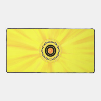 Cool desk mat for laptop and mouse