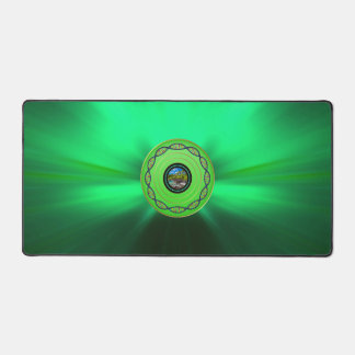 Cool desk mat for laptop and mouse