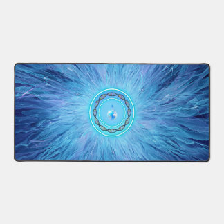 Cool desk mat for laptop and mouse