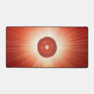 Cool desk mat for laptop and mouse