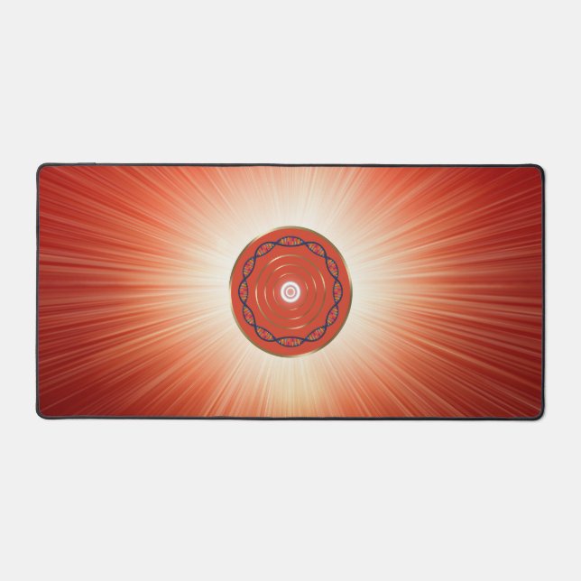 Cool desk mat for laptop and mouse (Front)