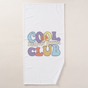 Cool Dialysis Nurses Club RN Nephrology Bath Towel