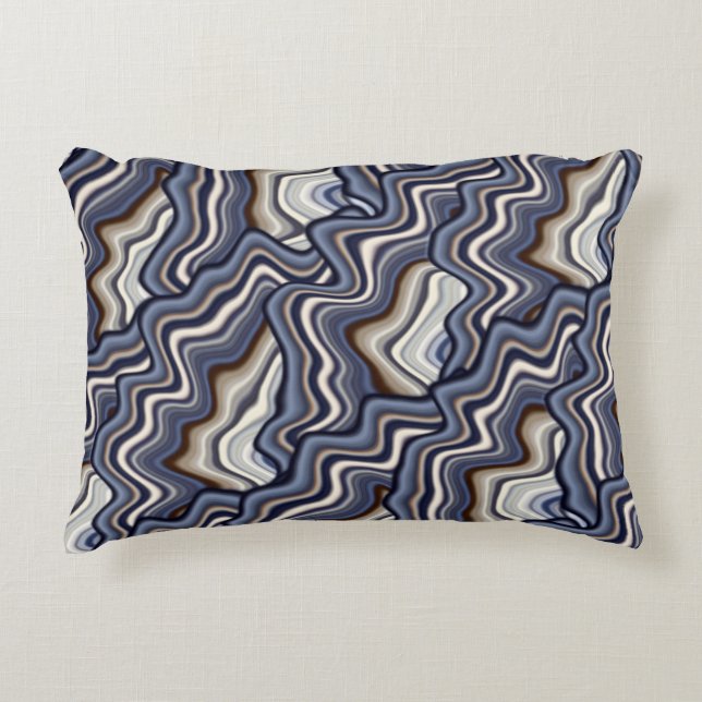 COOL Digital Graphic Abstract Pattern Decorative Cushion (Front)