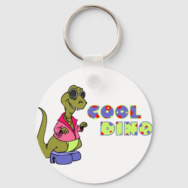 Cool Dino Key Ring (Front)