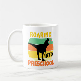 COOL DINOSAUR - ROARING INTO PRESCHOOL COFFEE MUG
