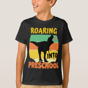 COOL DINOSAUR - ROARING INTO PRESCHOOL T-Shirt