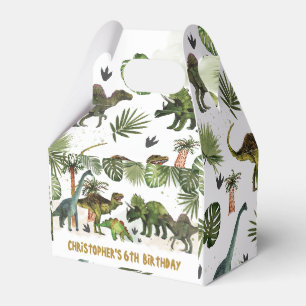  Cool Dinosaurs Jurassic Boy Birthday Party Favour Box