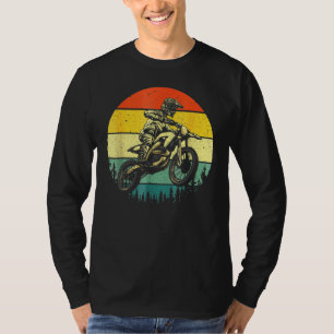 Cool Dirt Bike Men Women Motocross Vintage Motorcy T-Shirt