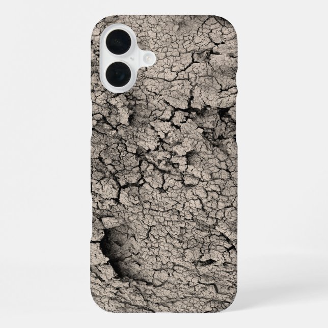 Cool Dirt Texture iPhone Case (Back)