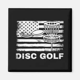 Cool Disc Golf Design For Men Women Kids Disc Golf Magnet