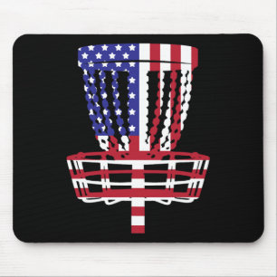 Cool Disc Golf Design For Men Women Kids Disc Golf Mouse Mat