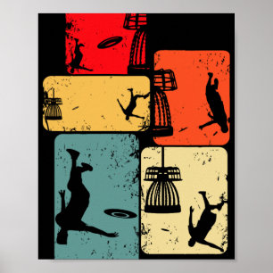 Cool Disc Golf Designs And Gift Ideas Disc Golf Fr Poster