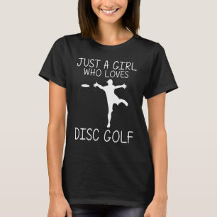 Cool Disc Golf For Girls Kid Disc Golf Disc Golfer T-Shirt