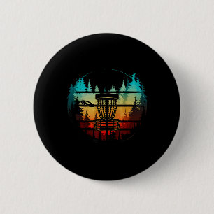 Cool Disc Golf In The Trees Disc Golf 6 Cm Round Badge