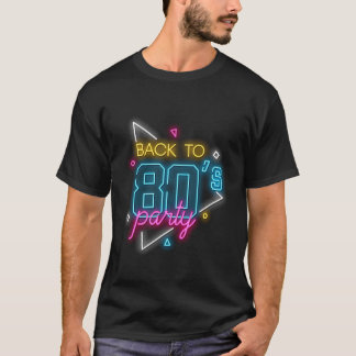 Cool Disco Back To 80'S Party Vintage Dance Retro T-Shirt